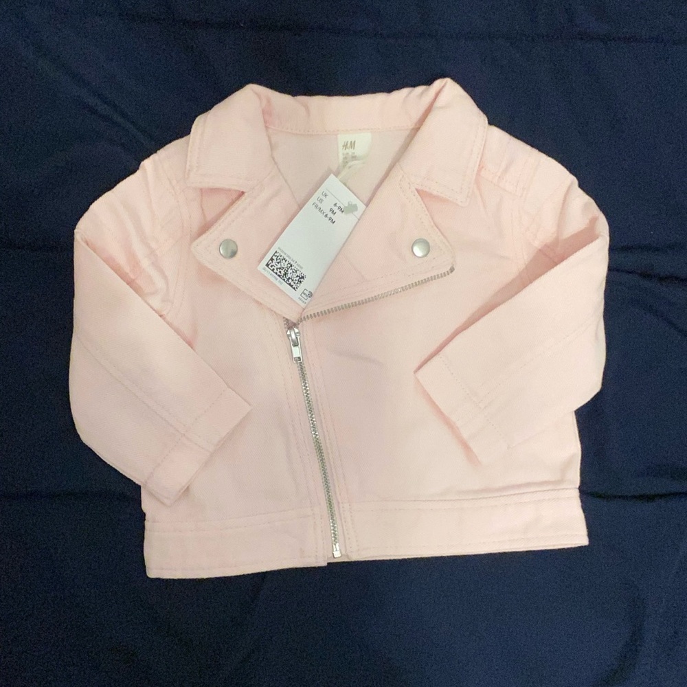 Pink jean jacket